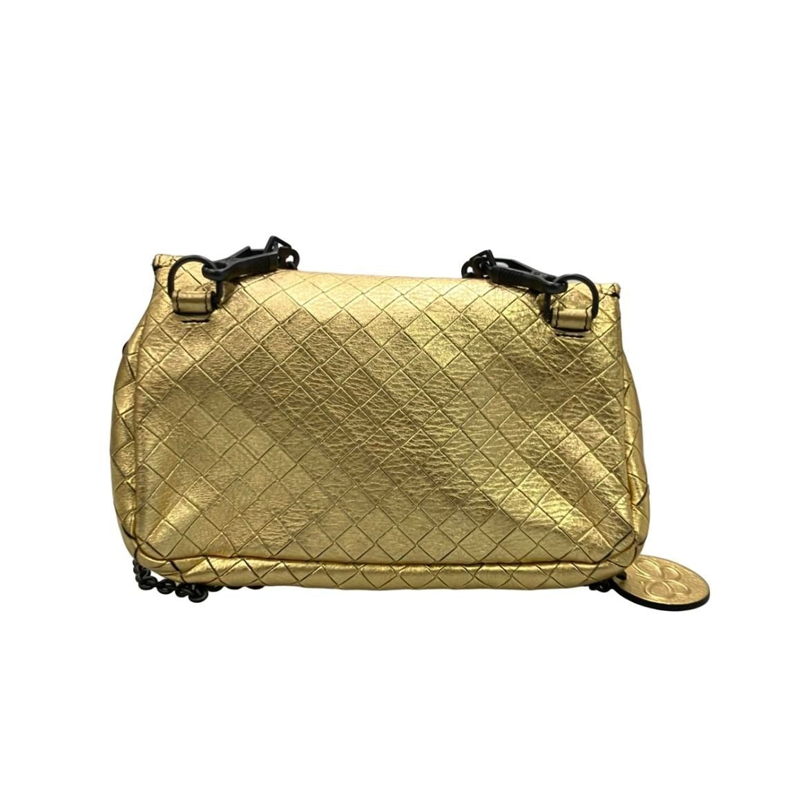 Bottega Veneta Shoulder Bag Chain Crossbody Intrecciato Mirage — view 2