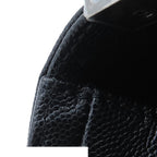 Chanel Boy Black Silver Caviar Leather 20 Small Chain Shoulder Bag — view 6