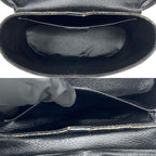 Celine Macadam Blason Pattern Triomphe Logo Hardware Leather 2-Way
