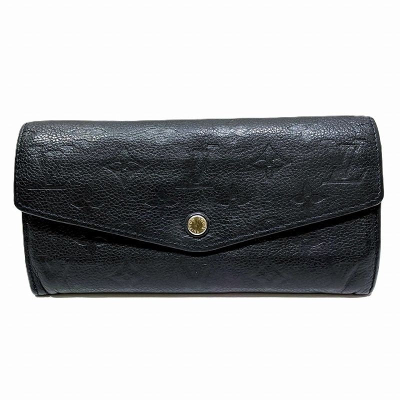 Louis Vuitton Portefeuille Monogram Empreinte Long Wallet Leather