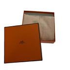 Hermes H Logo Shawl Large Lame Light Pink — view 9