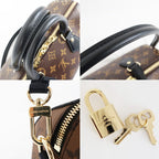 Louis Vuitton White Speedy Trunk 25 Monogram Handbag Shoulder Mini — view 8