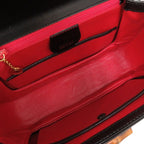 Gucci Bamboo 000 46 0188 Leather Black 2-Way Shoulder Bag 0257 — view 7