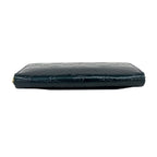 Louis Vuitton Wallet Vernis Zippy Blue New — view 2
