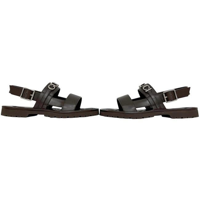 Gucci Sandals Brown 9 — view 3