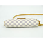 Louis Vuitton Eva Damier Azur 2-Way Shoulder Bag Handbag White — view 4