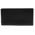 Prada Saffiano Leather Wallet Bifold Black