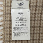 Fendi Scarf Cashmere Beige Pink — view 3