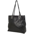 Prada Tote Shoulder Leather Nero