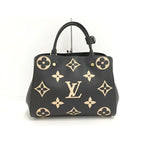 Louis Vuitton Montaigne MM Handbag Monogram Empreinte — view 2