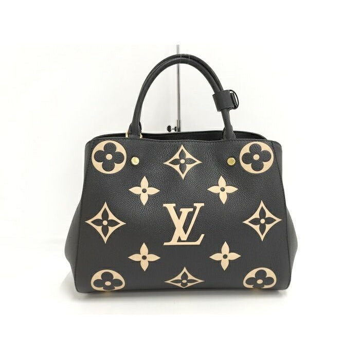 Louis Vuitton Montaigne MM Handbag Monogram Empreinte — view 2