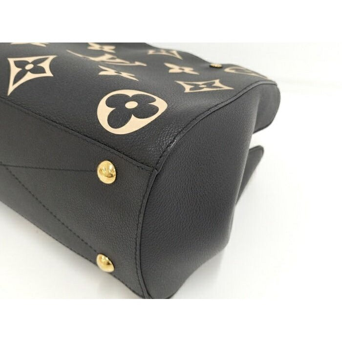 Louis Vuitton Montaigne MM Handbag Monogram Empreinte — view 3