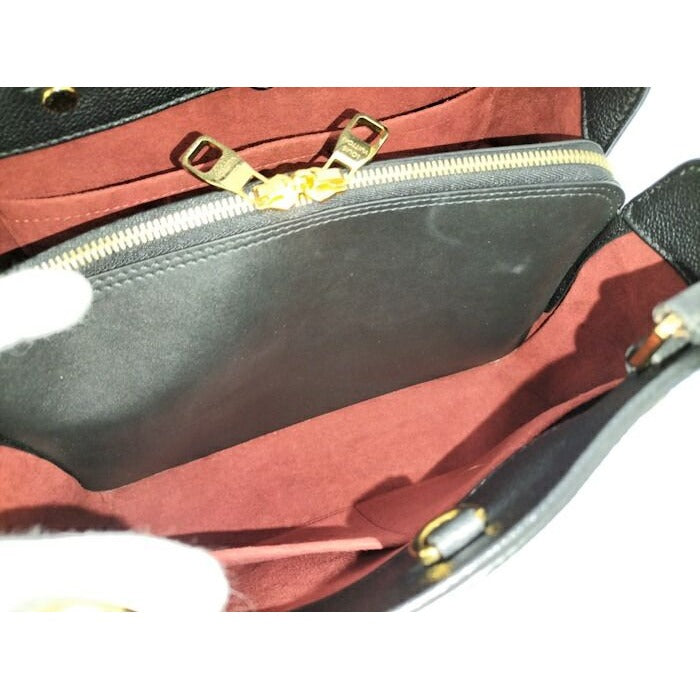 Louis Vuitton Montaigne MM Handbag Monogram Empreinte — view 9