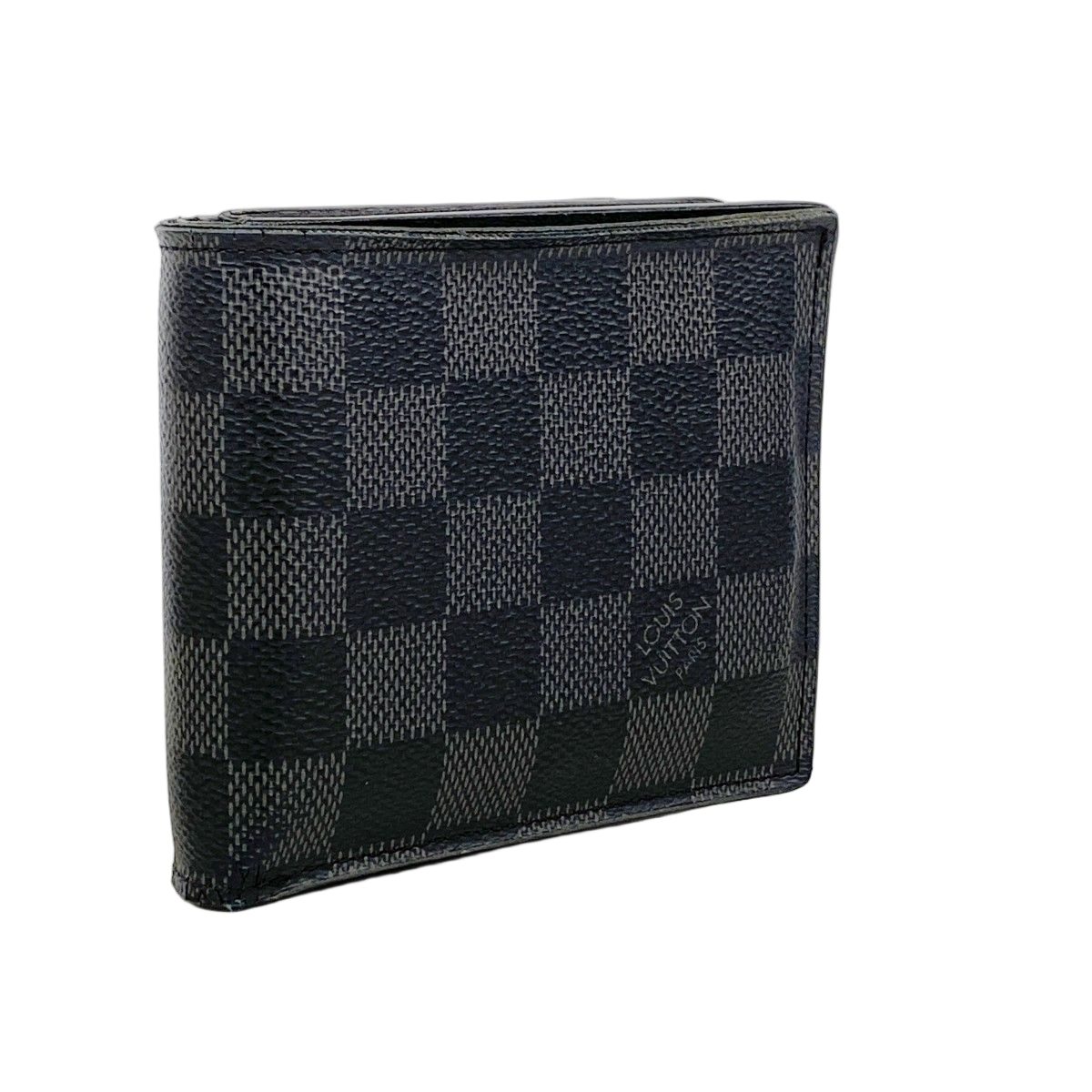 Louis Vuitton Wallet Damier Graphite Portefeuille Amerigo NM Black Gray — view 2