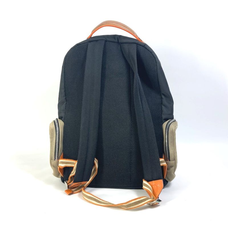 Fendi Backpack Zucca Multi 7 Vz048 Nylon Canvas Black — view 2