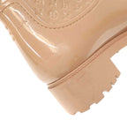 Louis Vuitton Splash Line Monogram Rain Boots Beige 37 — view 7