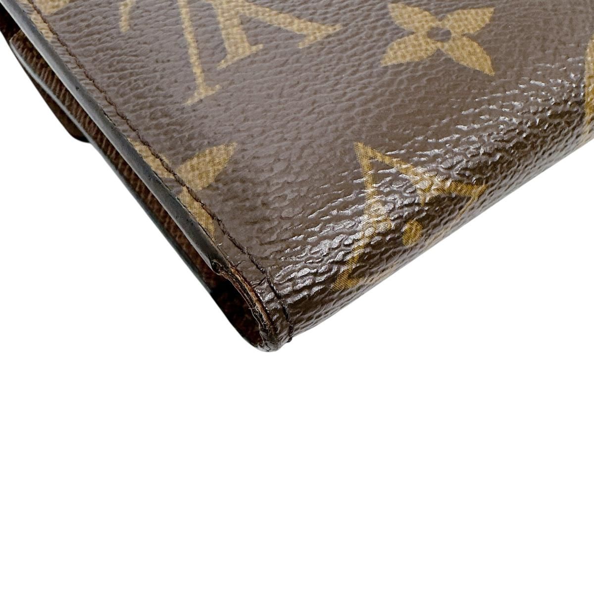 Louis Vuitton Monogram Trifold Wallet Portefeuille Victorine — view 6