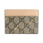 Gucci Card Case Leather Canvas