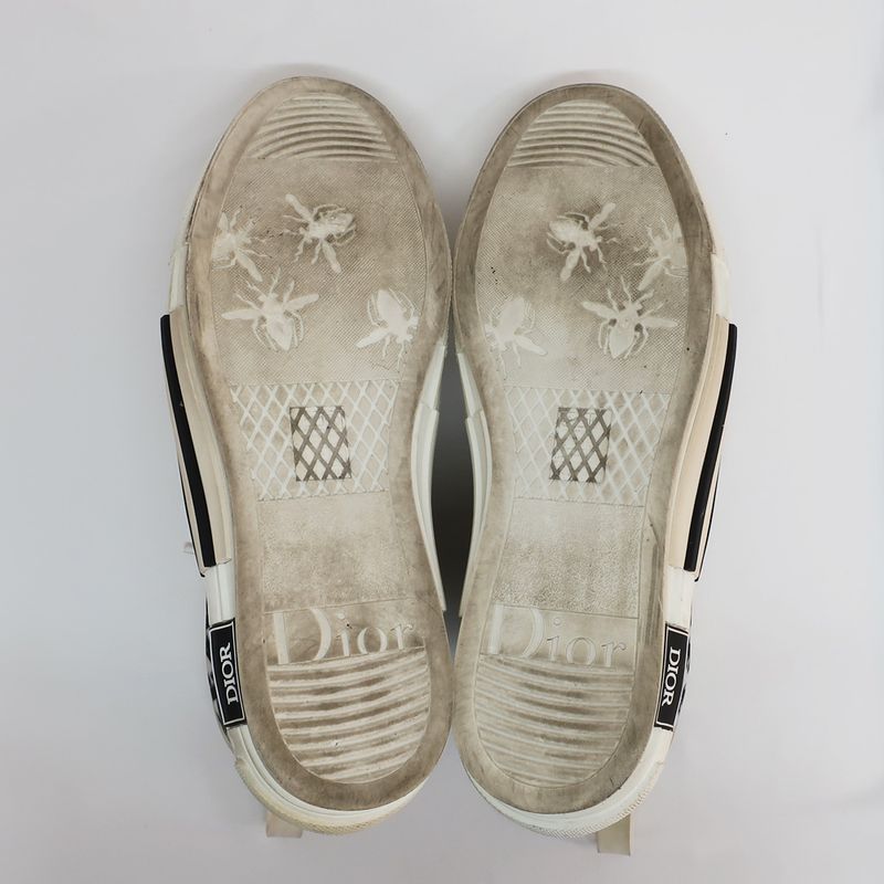 Dior Sneakers High Cut Oblique White Size 43 — view 4
