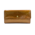 Louis Vuitton Porto Tresor International Monogram Vernis Leather Enamel Brown