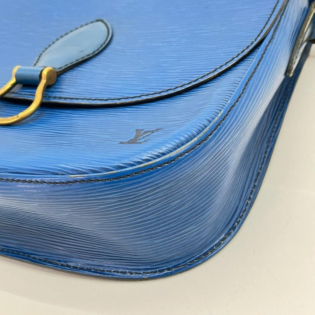 Louis Vuitton Shoulder Bag Epi Sangle Blue — view 8