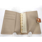 Louis Vuitton Notebook Cover Agenda PM Yellow Monogram Vernis System 6 Holes — view 4