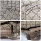 Gucci Diamante Canvas Ski 2-Way Shoulder Bag — view 5