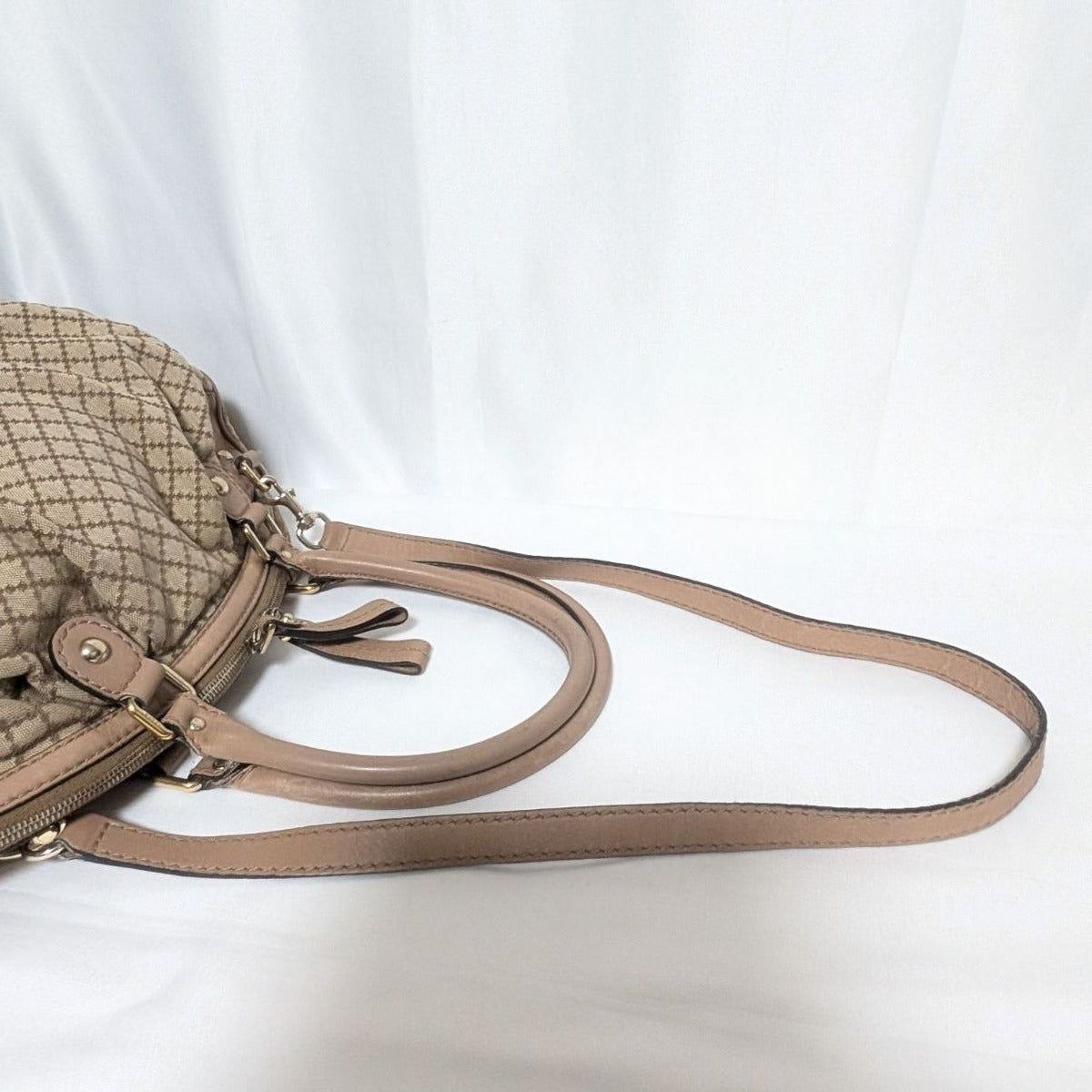 Gucci Diamante Canvas Ski 2-Way Shoulder Bag — view 6