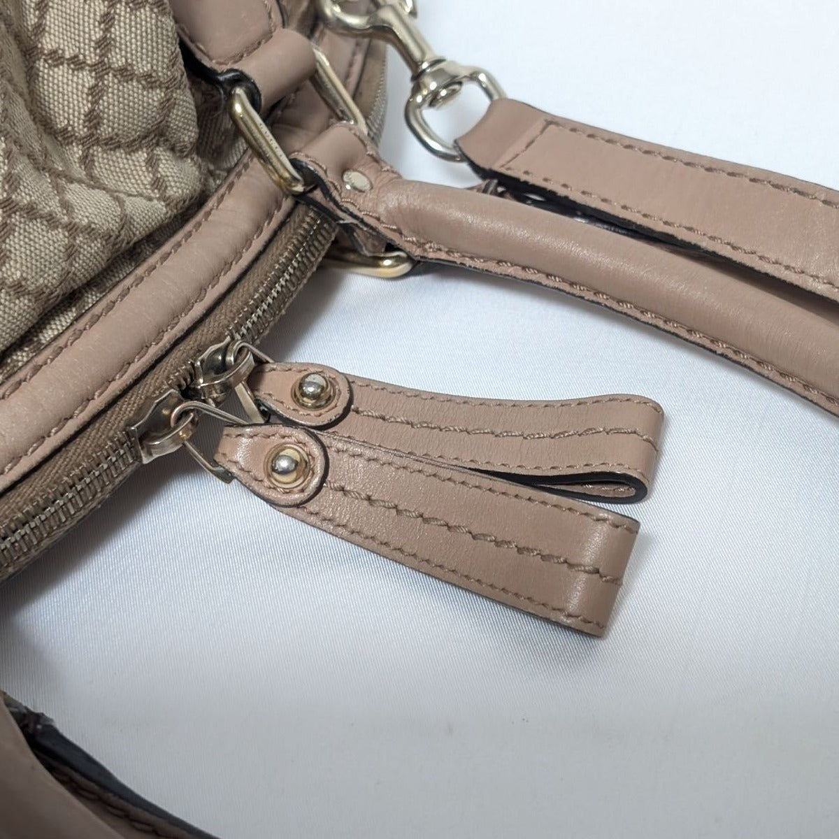 Gucci Diamante Canvas Ski 2-Way Shoulder Bag — view 7