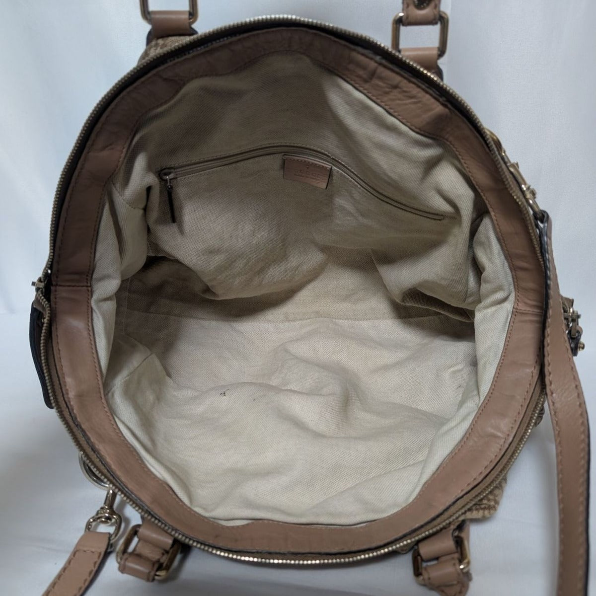 Gucci Diamante Canvas Ski 2-Way Shoulder Bag — view 9