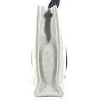 Hermes Handbag Sac Arne MM Toile Ash Black — view 4