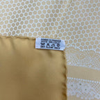 Hermes Carre 90 Doigts de Fee Fairy Finger Scarf Silk Gold — view 8