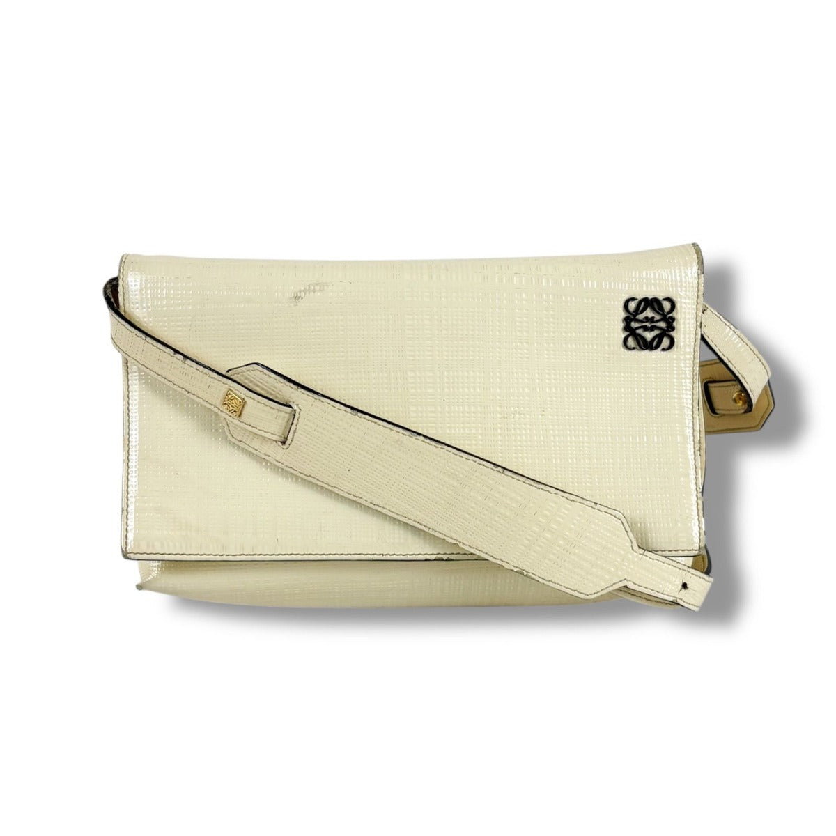 Loewe 2-Way Cross One Linen Anagram Logo Patent