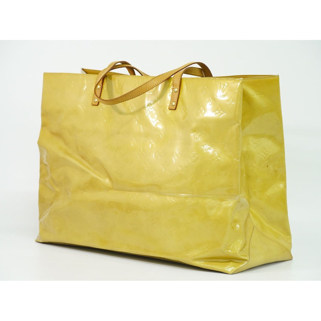 Louis Vuitton LV Reed GM Vernis Leather Tote Beige — view 2