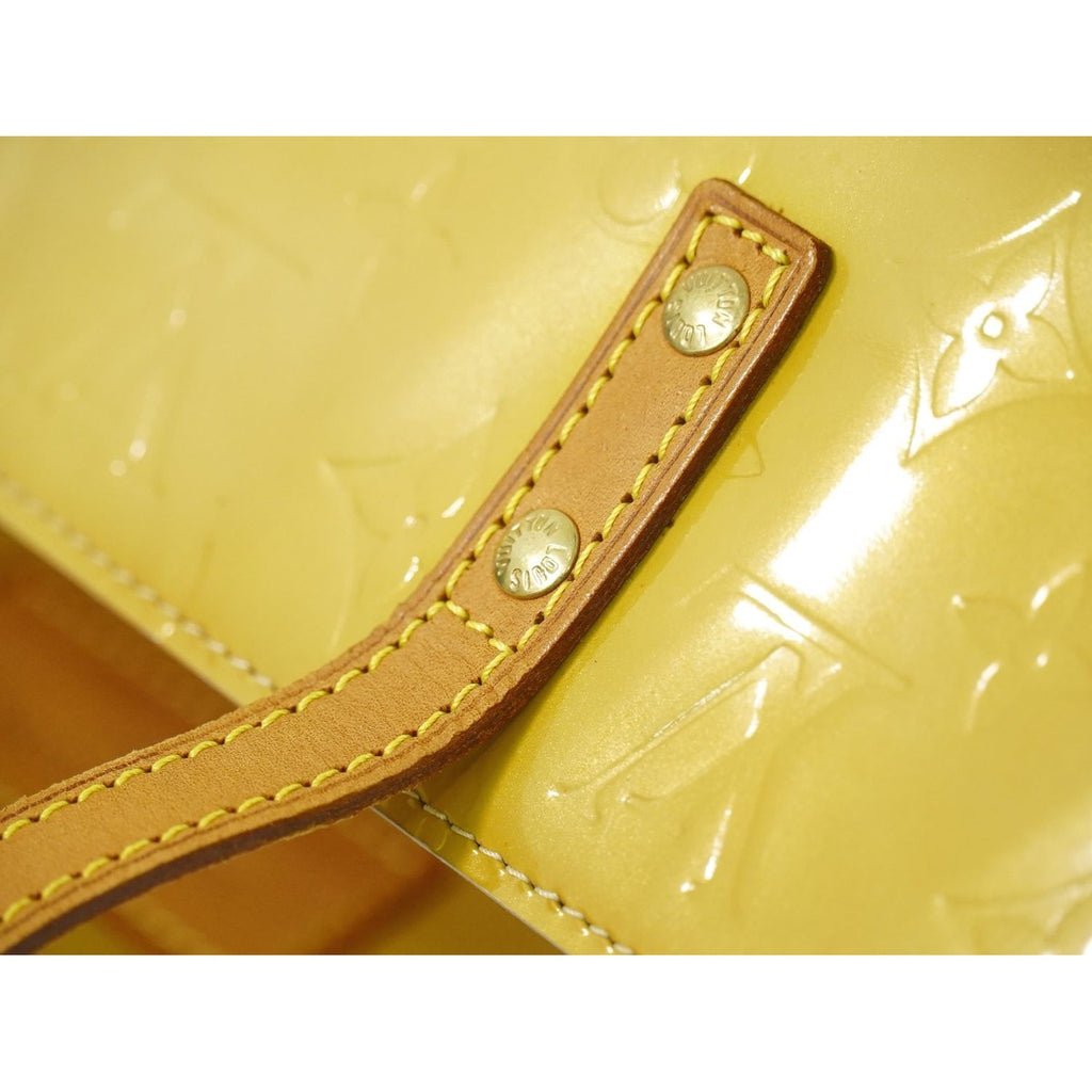 Louis Vuitton LV Reed GM Vernis Leather Tote Beige — view 6