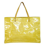 Louis Vuitton LV Reed GM Vernis Leather Tote Beige