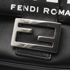 Fendi Handbag Mamma Bucket Black Leather — view 6