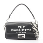 Fendi Handbag Mamma Bucket Black Leather