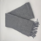 Loewe Scarf Mohair Blue Gray — view 8
