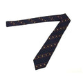 Gucci 100% Silk Bee Tie Business Navy Bp1820