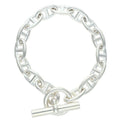 Hermes Chaine D'ancre GM Silver Bracelet