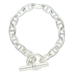 Hermes Chaine D'ancre GM Silver Bracelet