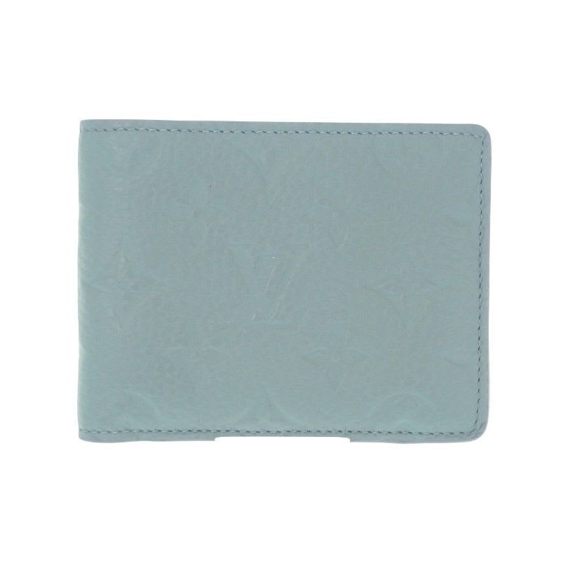 Louis Vuitton Portefeuille Multiple Bifold Wallet Leather Taurillon