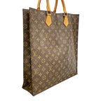 Louis Vuitton Tote Monogram Sac Plat Brown — view 2