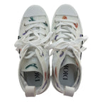 Christian Dior Shoes Sneakers High Cut 40 Kenny Scharf White — view 3