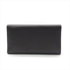 Gucci Geki Interlocking Sherry Line Leather Trifold Wallet Brown — view 2