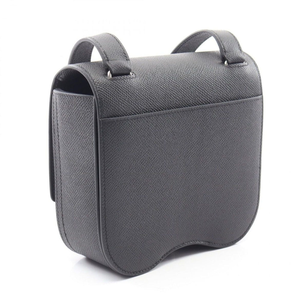 Hermes Shoulder Bag Della Cavalleria Mini Black Leather — view 2