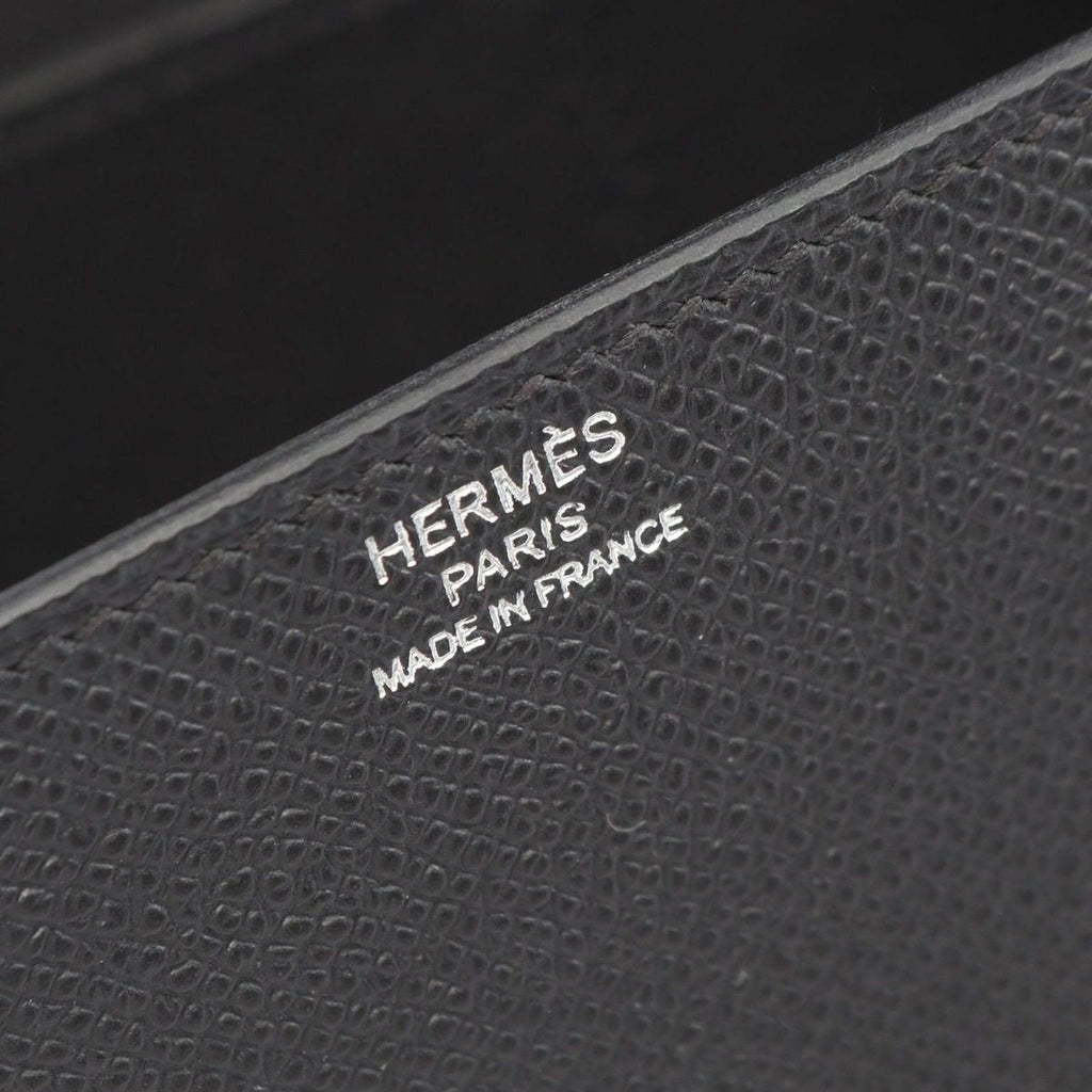 Hermes Shoulder Bag Della Cavalleria Mini Black Leather — view 4