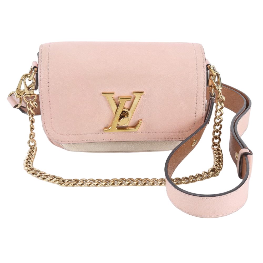 Louis Vuitton with Lockme Tenda Odros Leather 2-Way Shoulder Bag Crossbody