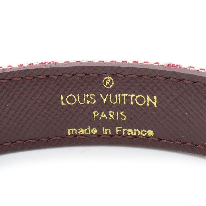 Louis Vuitton Bracelet Good Luck Monogram Mini Metal Pink — view 6
